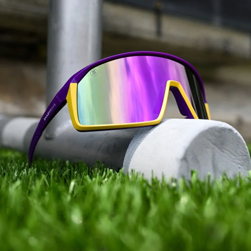 Shady Rays x Barstool Sports Rival Purple Yellow Polarized