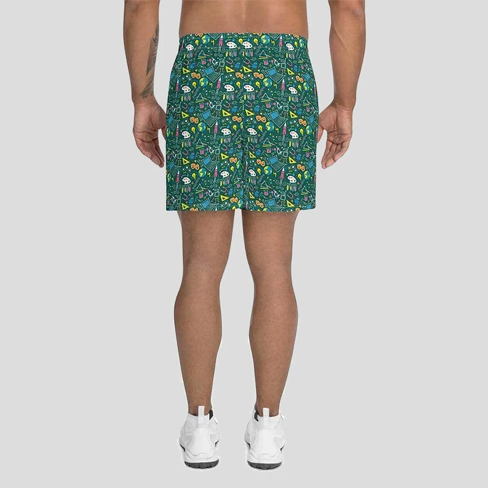 STEAM School Athletic Shorts (POD)