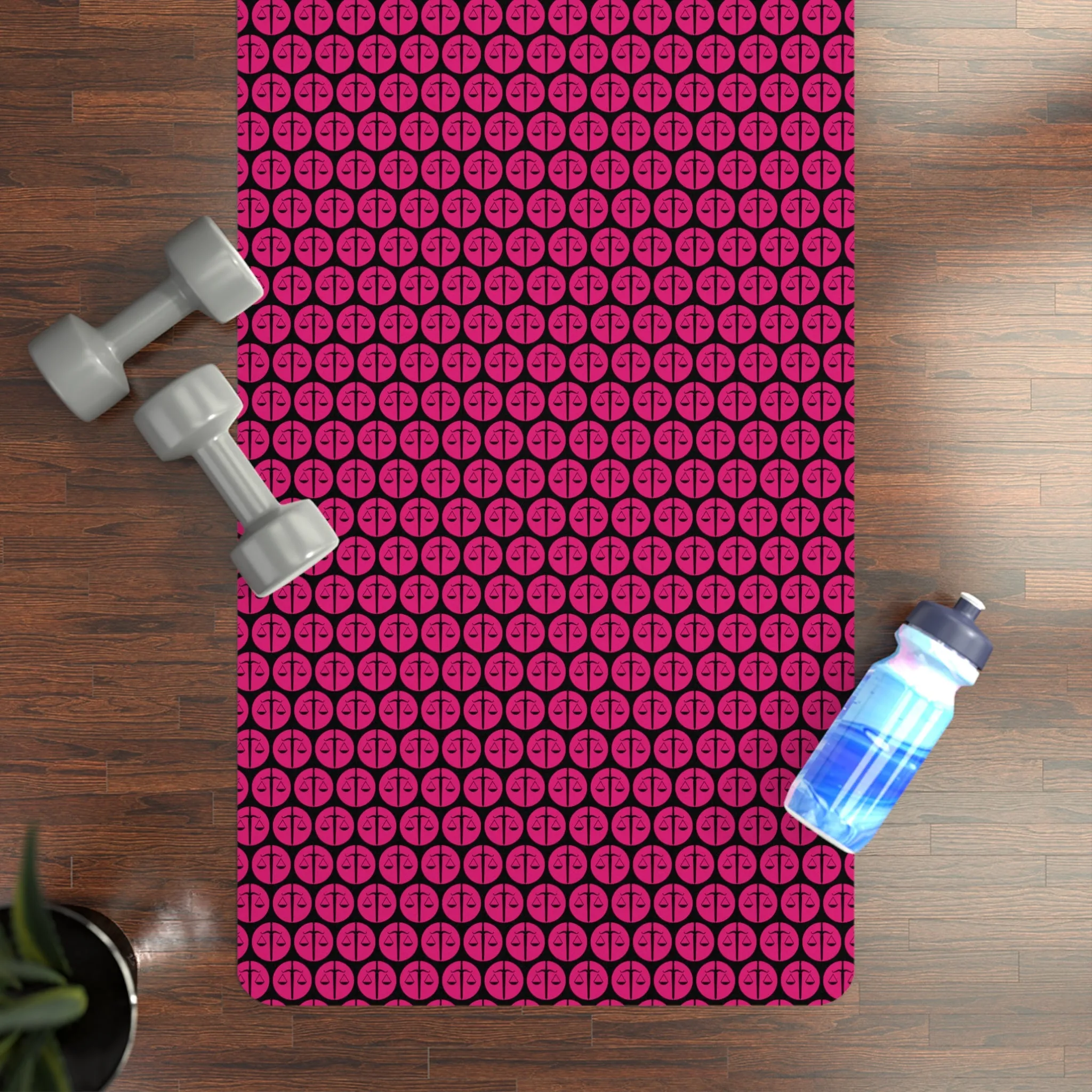 Sword and Scale Rubber Yoga Mat