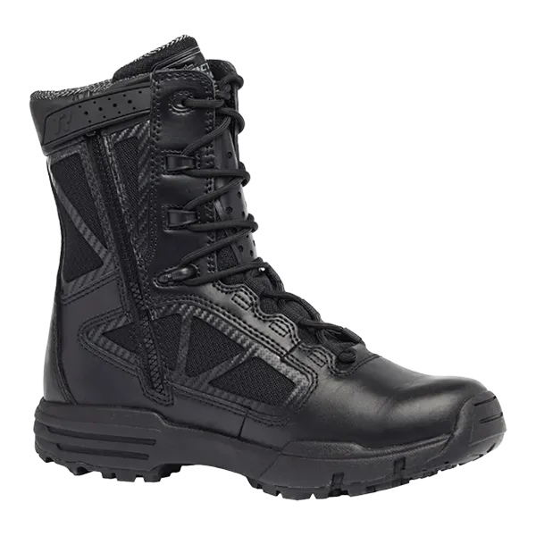 Tactical Research Chrome TR998Z WP 8" Waterproof Side-Zip Composite Toe Boot