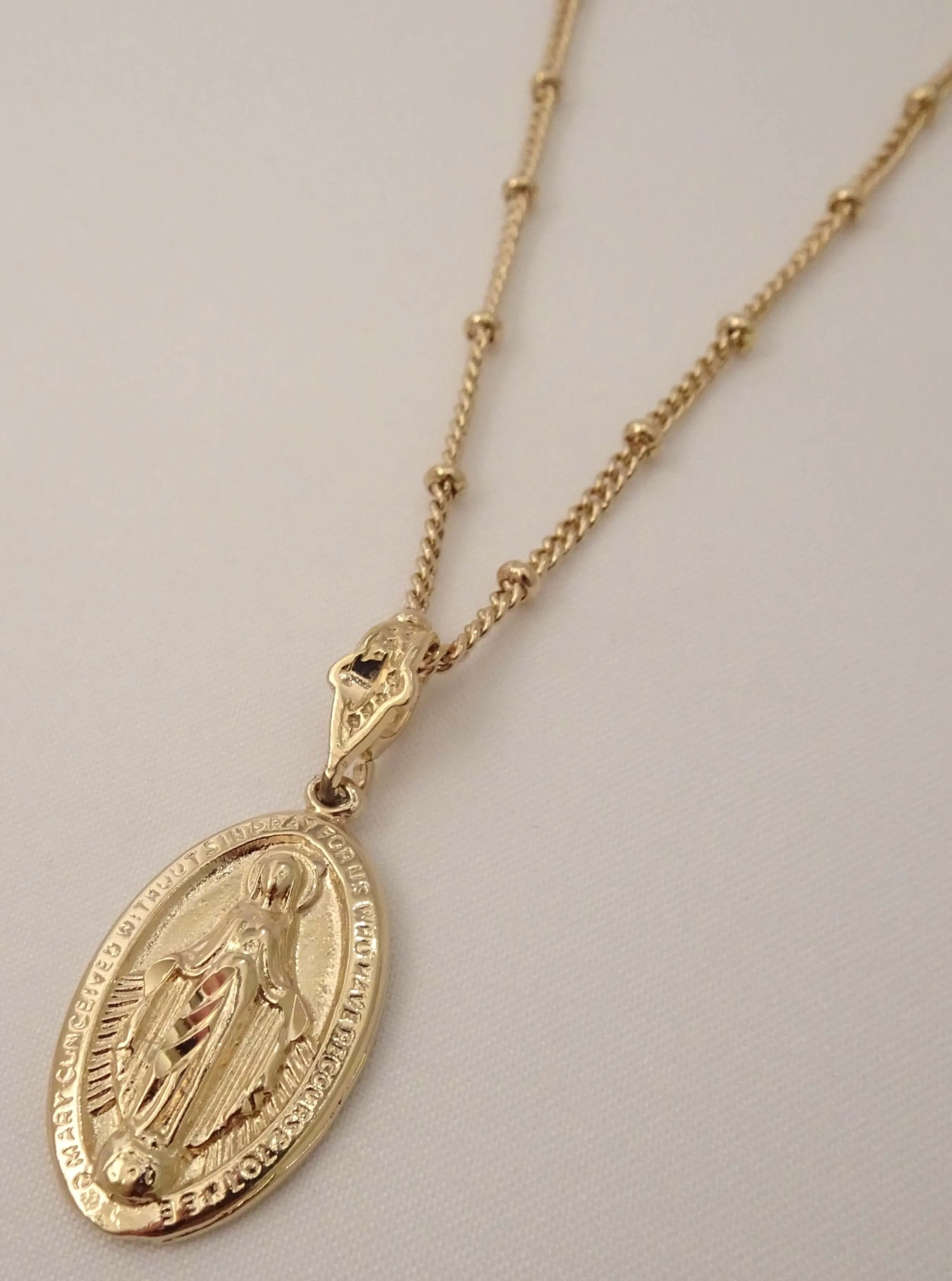 The Blessed Virgin Mary Necklace