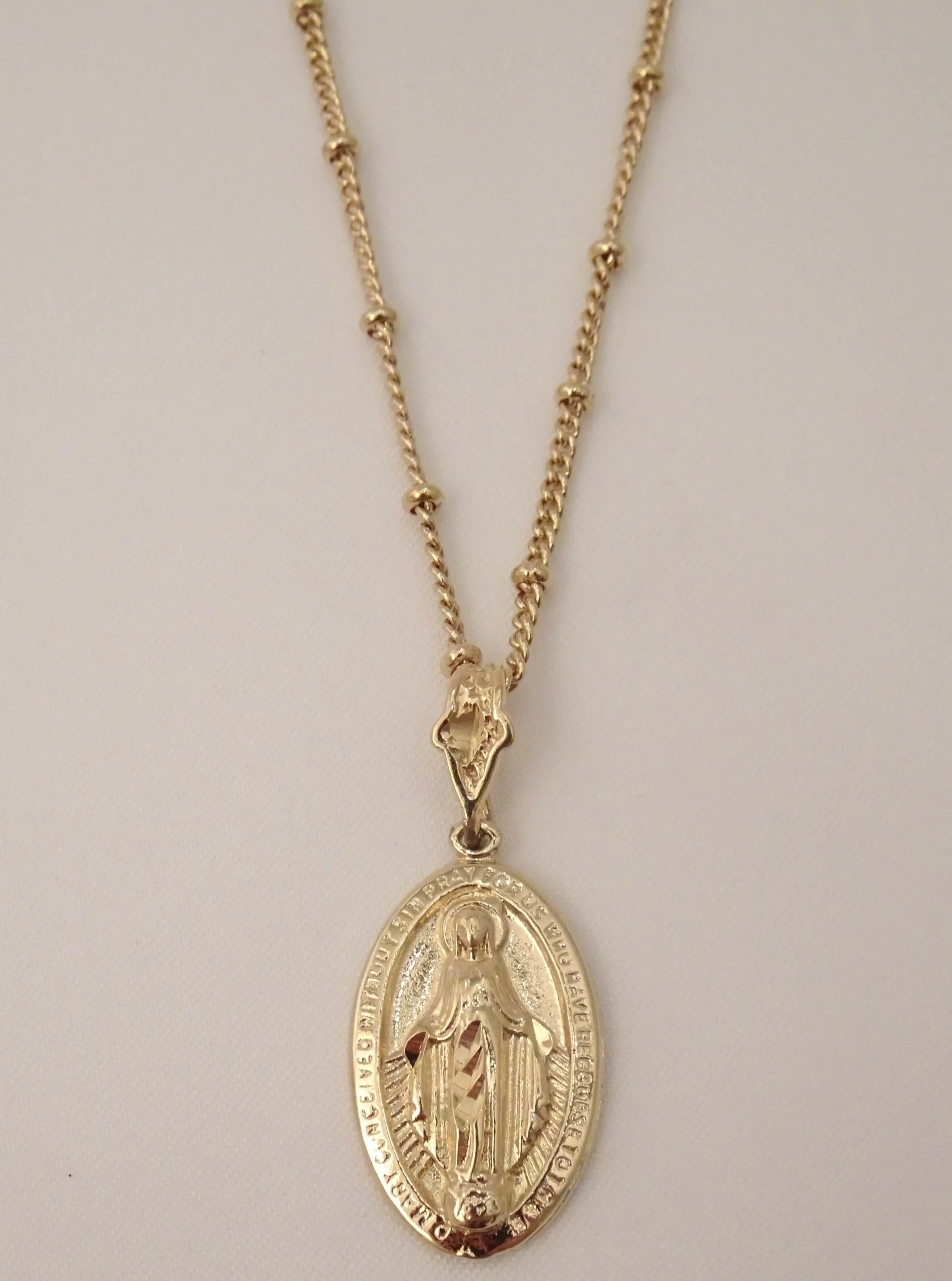 The Blessed Virgin Mary Necklace