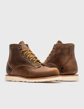 THE CORONADO 6 INCH BOOT - CHRISTY NATURAL