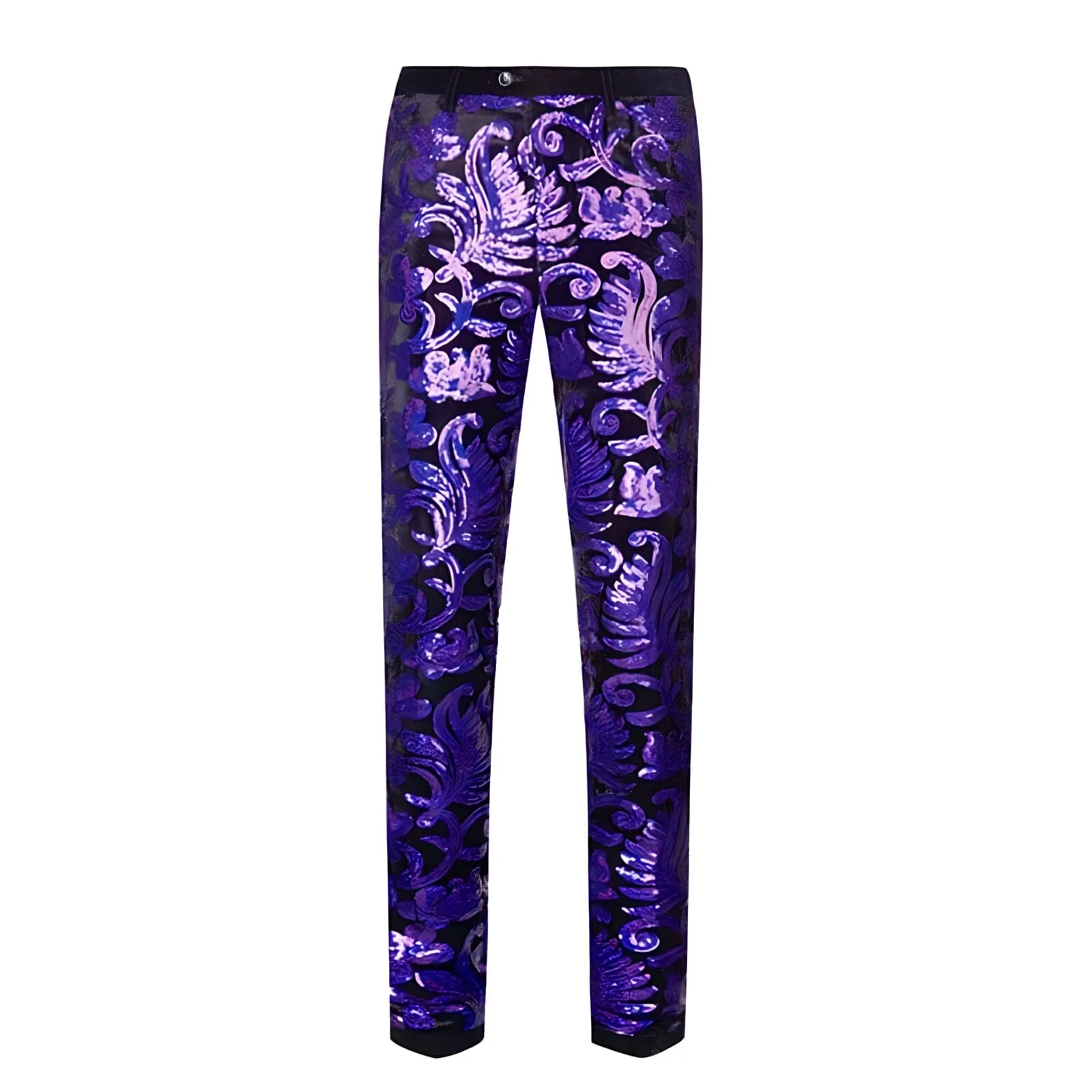 The Lexington Sequin Slim Fit Dress Suit Pants Trousers - Multiple Colors