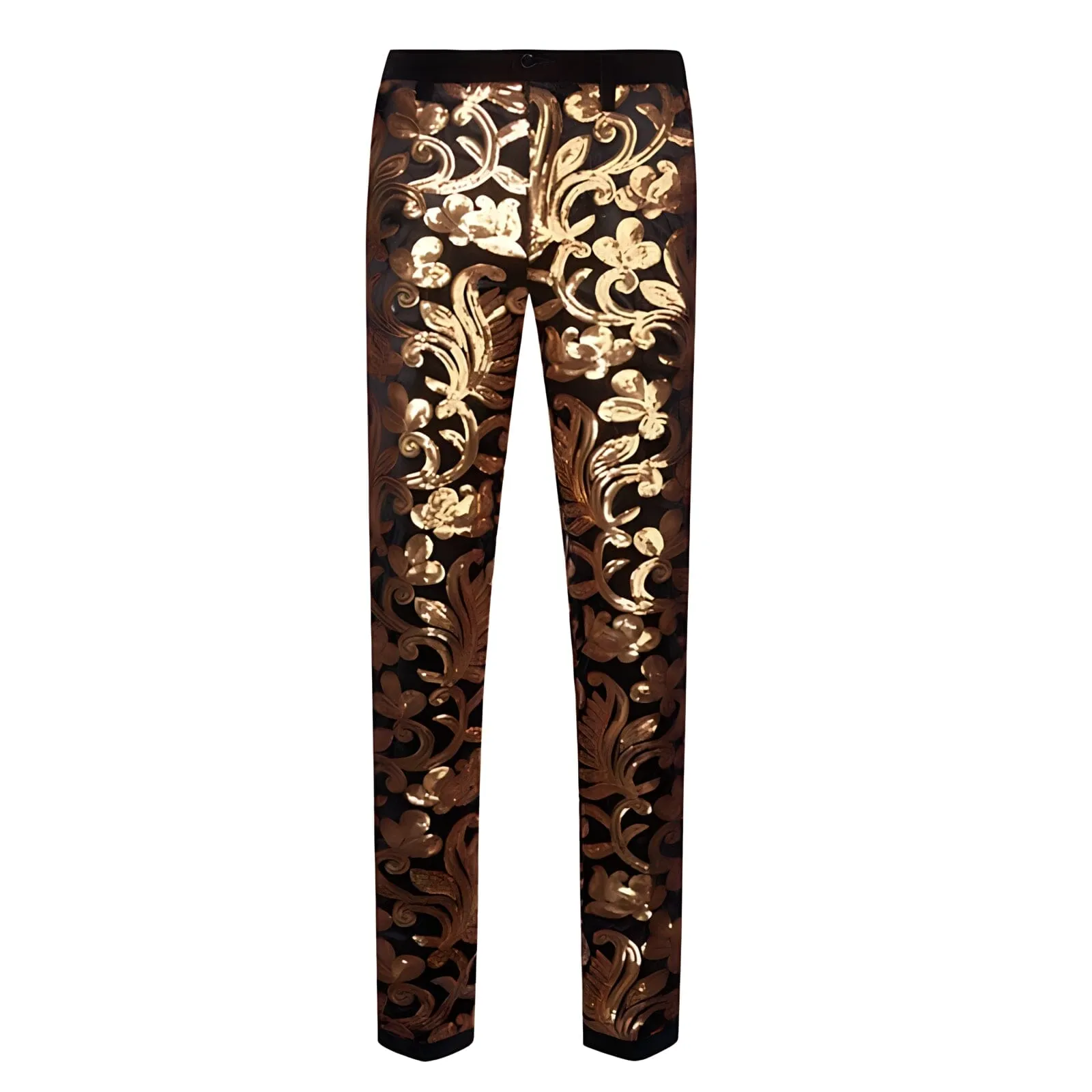 The Lexington Sequin Slim Fit Dress Suit Pants Trousers - Multiple Colors