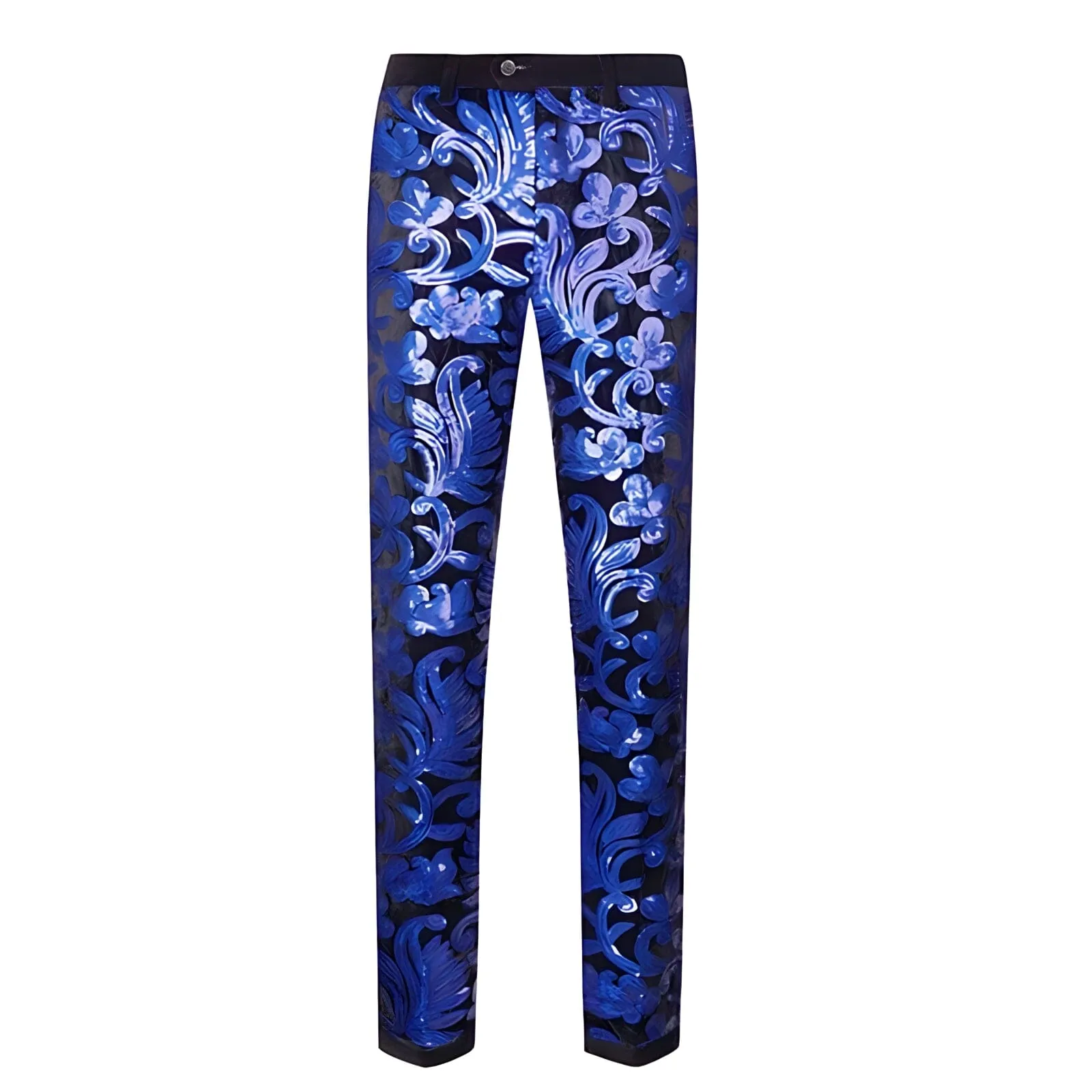 The Lexington Sequin Slim Fit Dress Suit Pants Trousers - Multiple Colors