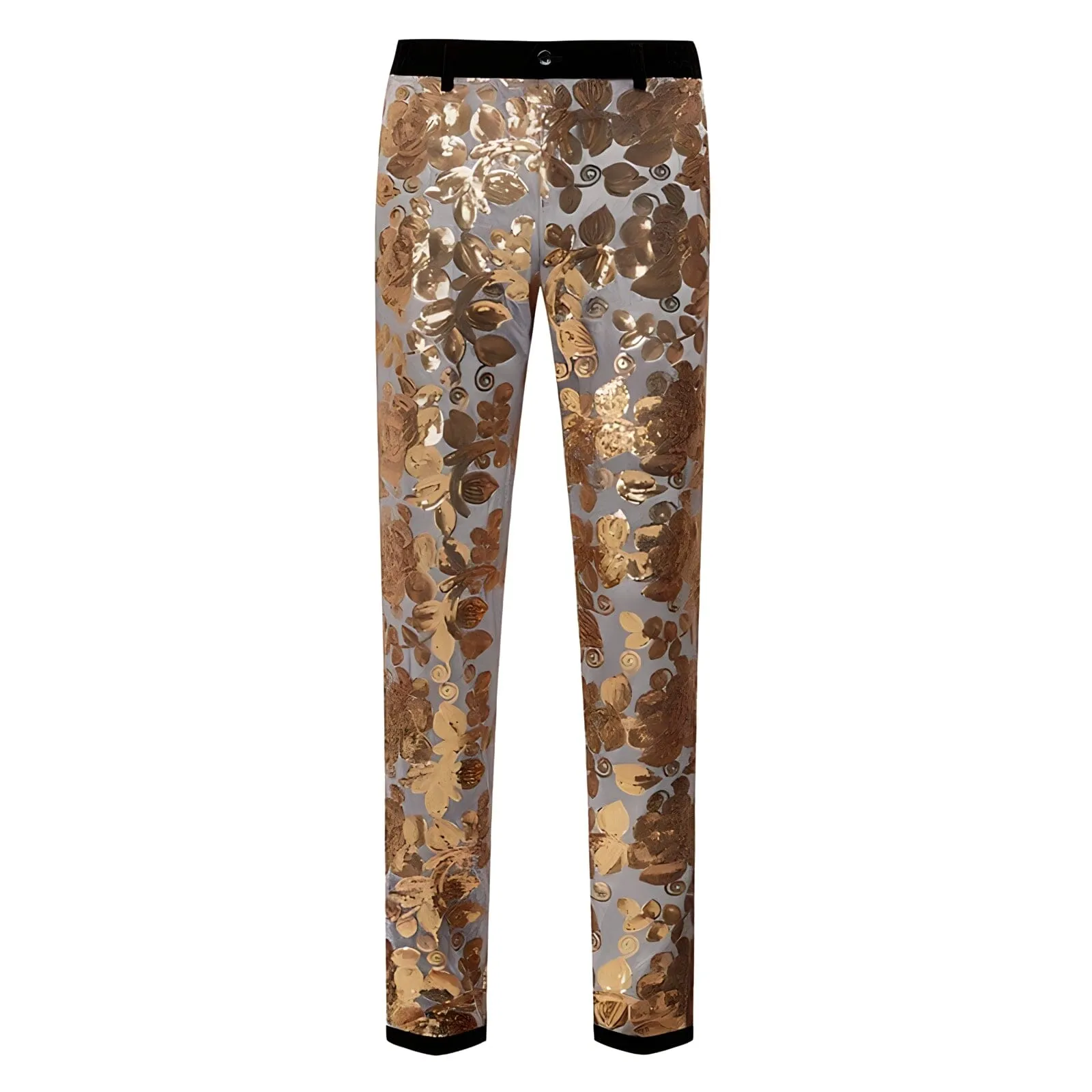 The Lexington Sequin Slim Fit Dress Suit Pants Trousers - Multiple Colors