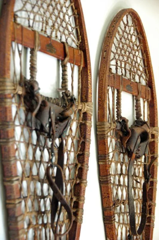 Vintage H.H. Saggahew Snowshoes